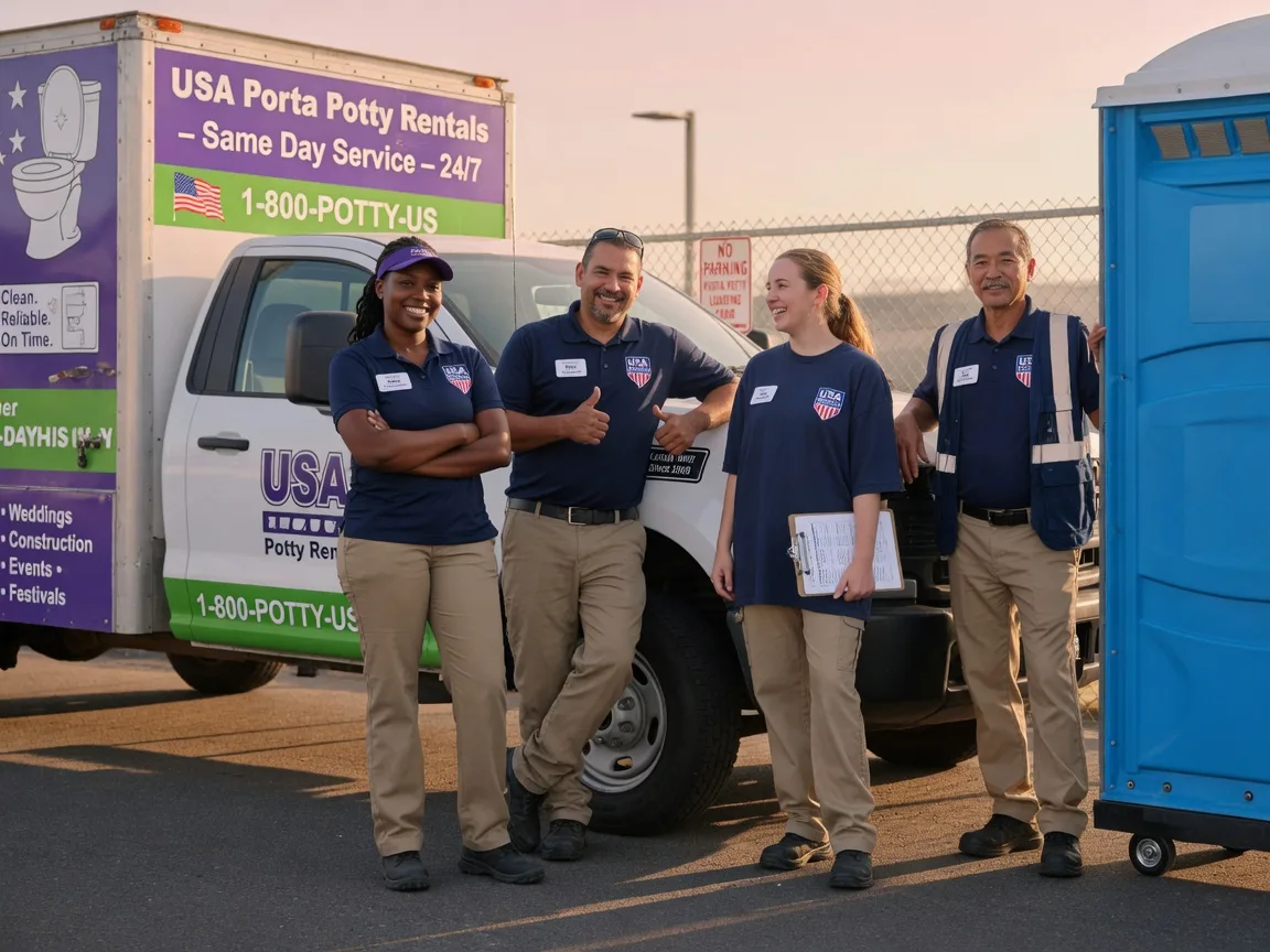 Porta Potty Rental company in Midlothian, MD