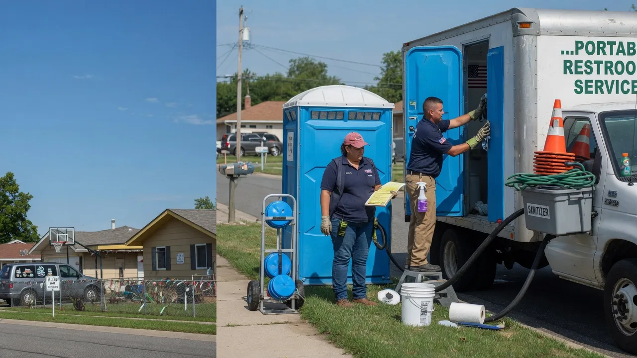 Portable Toilet Rental in Midlothian, MD near me